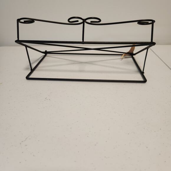 Ewe's View Cookbook Stand - Black Metal - NEW - Picture 6 of 7